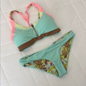 Maaji Adjustable Reversible Bikini Set